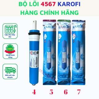 Combo lõi lọc nước số 4567 Karofi chính hãng lắp cho máy lọc nước RO Karofi cam kết sản phẩm như hình