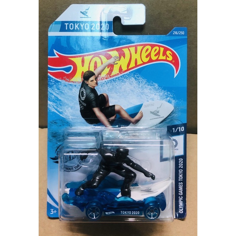 Hotwheels Xe mô hình Surf Up Xanh