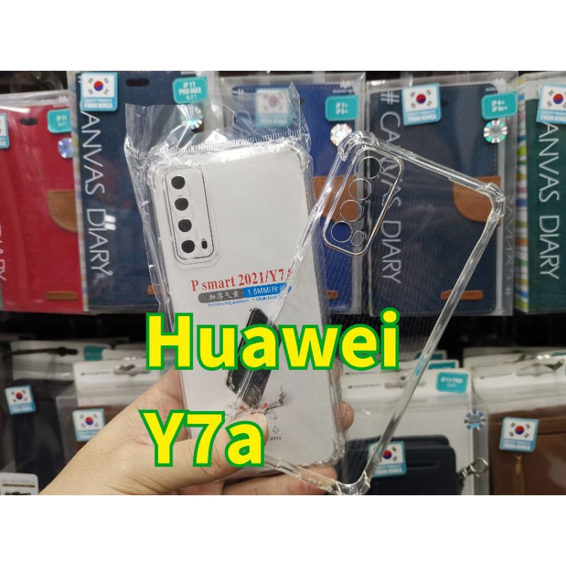 Ốp lưng trong suốt chống sốc sẵn sàng cho vỏ máy ảnh cho​ Huawei Y7a | Y7a