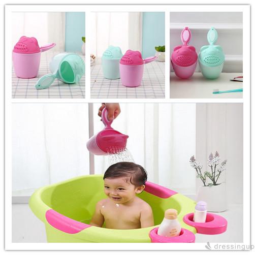 d❃♪Baby Shower Water Swimming Bait Shampoo Cup Child Products