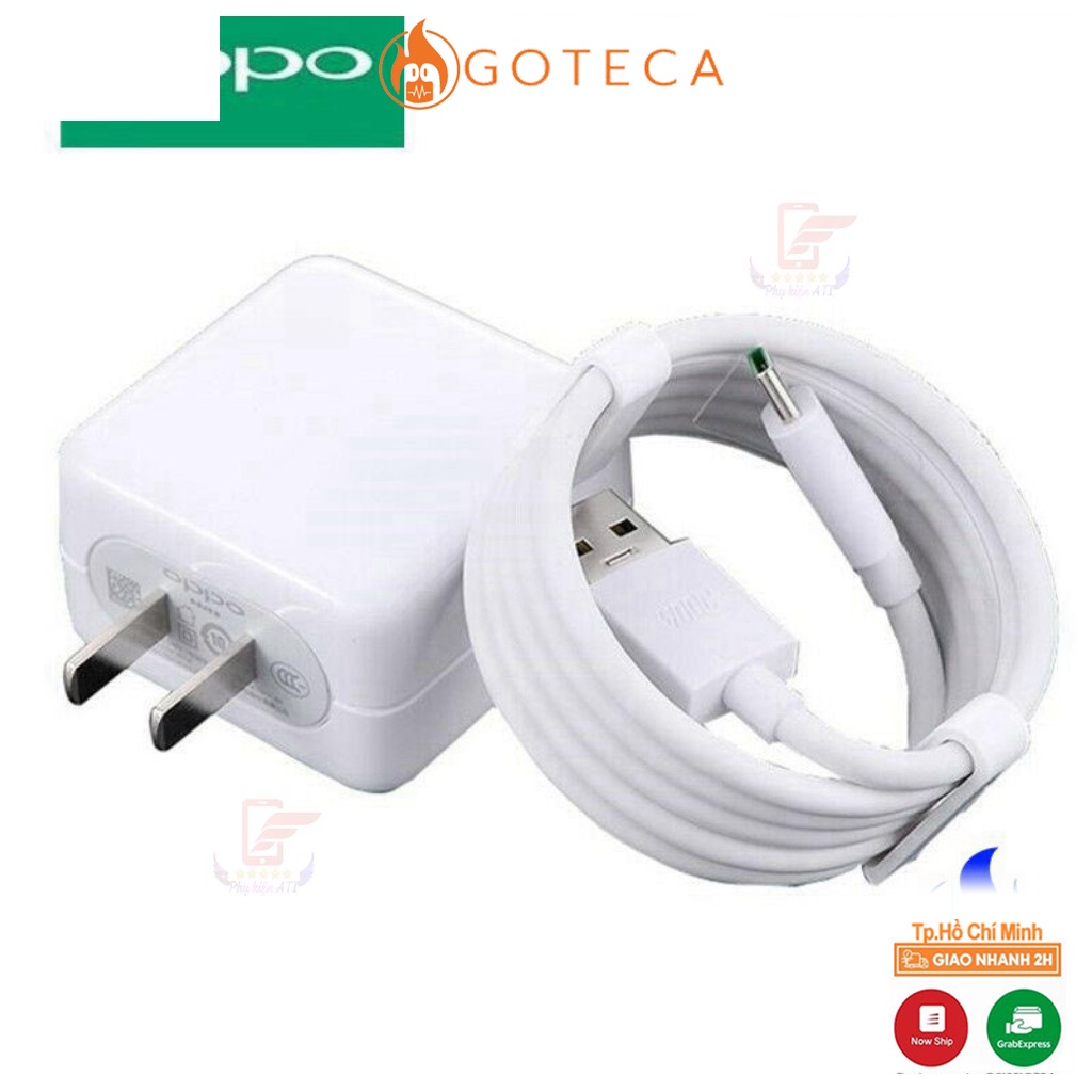 Bộ Sạc Nhanh Oppo Vooc 4A Zin Chính Hãng (Cáp Micro)-5V 4A