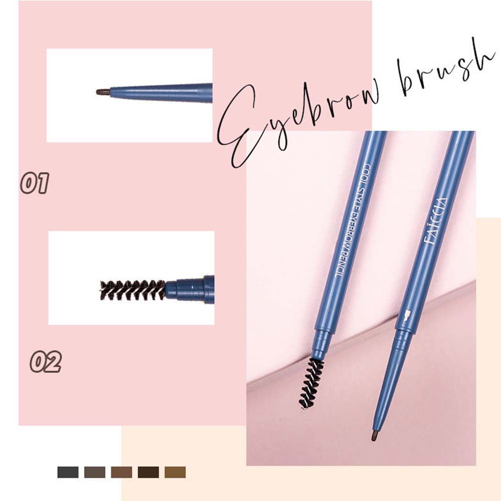 [Hàng mới về] Bút kẻ lông mày Augustina thiết kế hai đầu chống thấm nước lâu trôi siêu mỏng dễ sử dụng