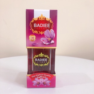 Nhuỵ hoa nghệ tây Badiee/ Saffron Iran chính hãng hộp mika 1g