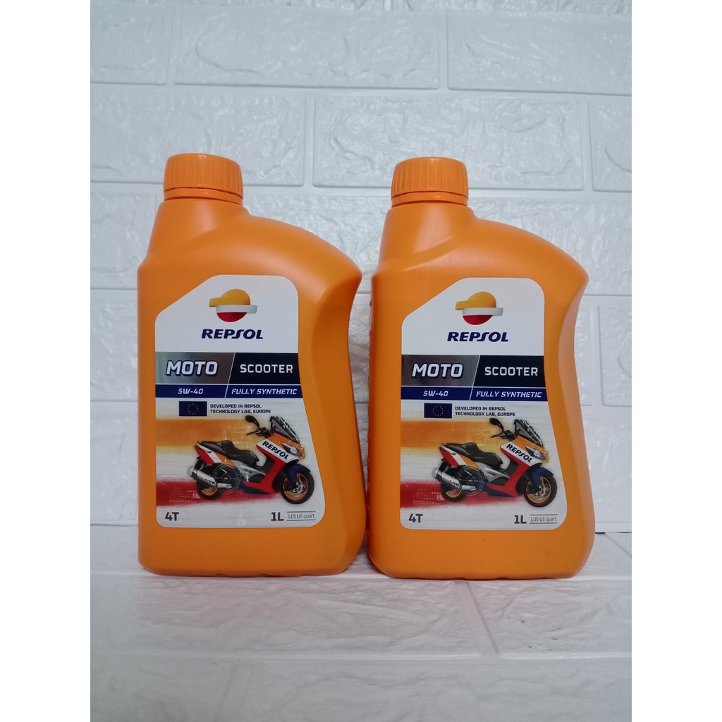 COMBO BẢO DƯỠNG XE TAY GA CAO CẤP NHỚT REPSOL MOTO SCOOTER 4T 5W40 FULLY SYNTHETIC