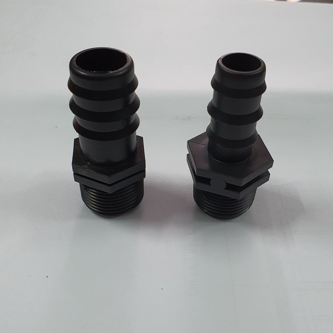 Nối ren ngoài 27mm ra ống LDPE 25mm hoặc 20mm