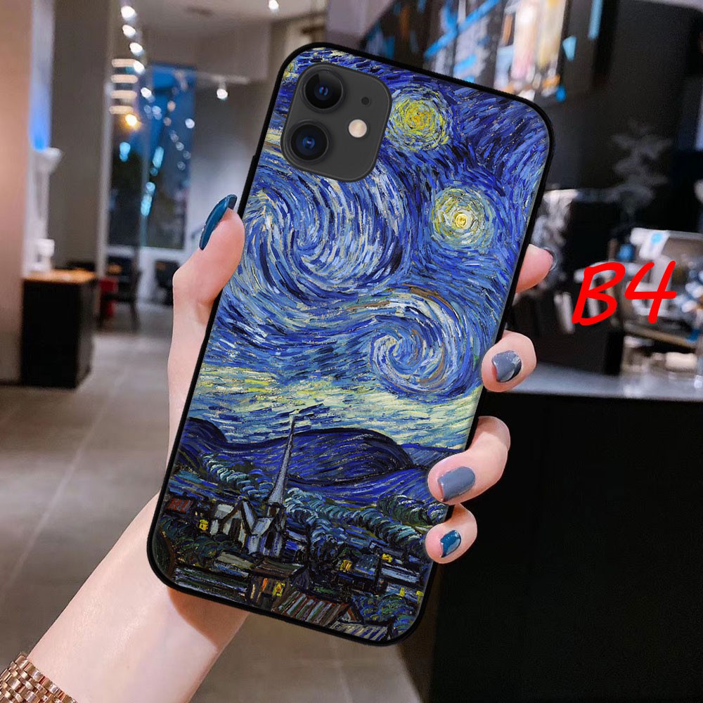 Ốp điện thoại vẽ hình nghệ thuật cho iPhone 11 Pro Max XS MAX XR X 8 7 6s 6 Plus SE 2020