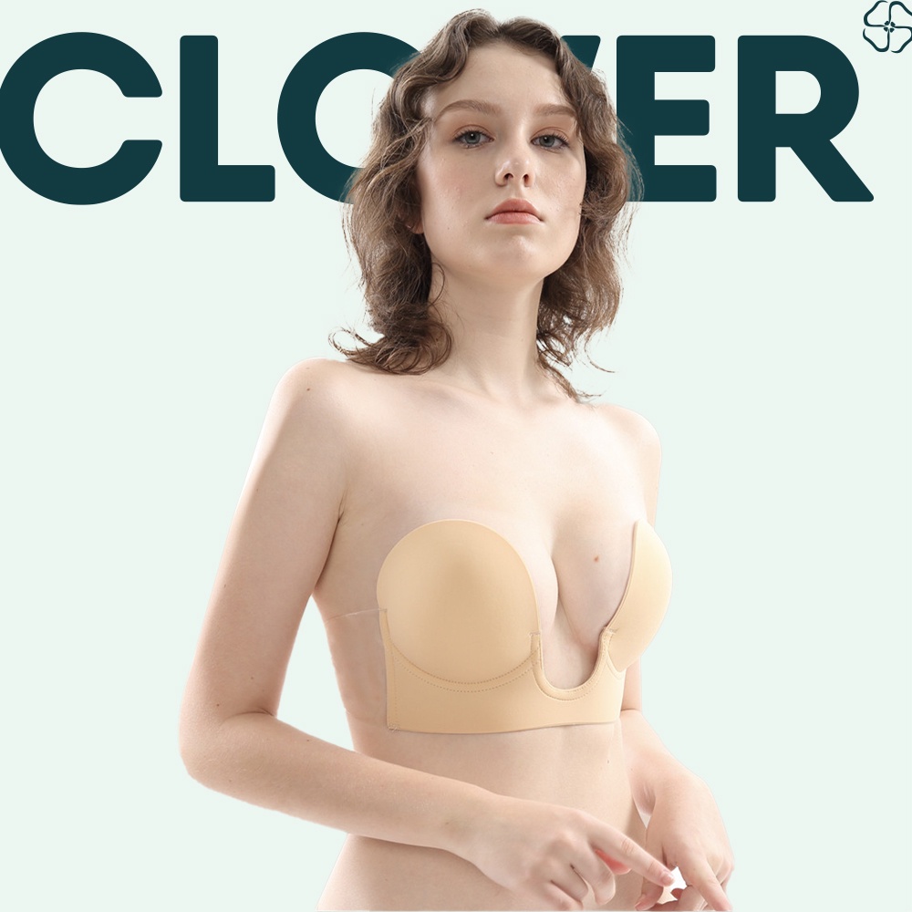 Áo Dán Ngực Nâng Đỡ Tạo Khe Hở Lưng Không Dây Không Gọng ELSA BRA - U02