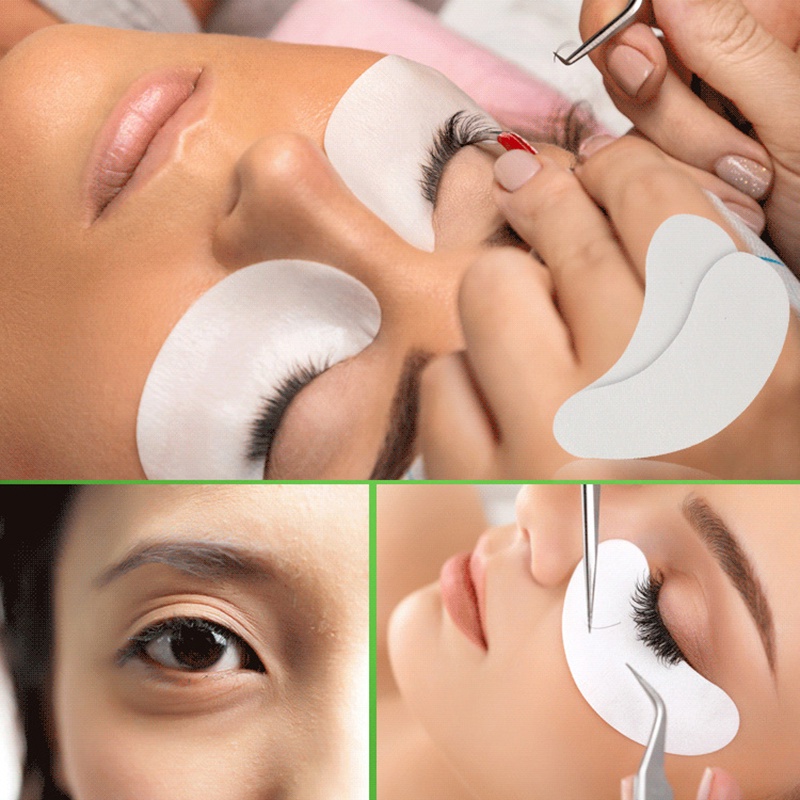 1 Cặp Đệm Gel Lót Dưới Mắt Hỗ Trợ Nối Mi Tiện Dụng