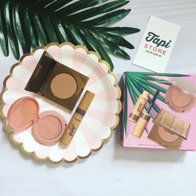 Set trang điểm Tarte Clay Clique Amazonian Clay Set