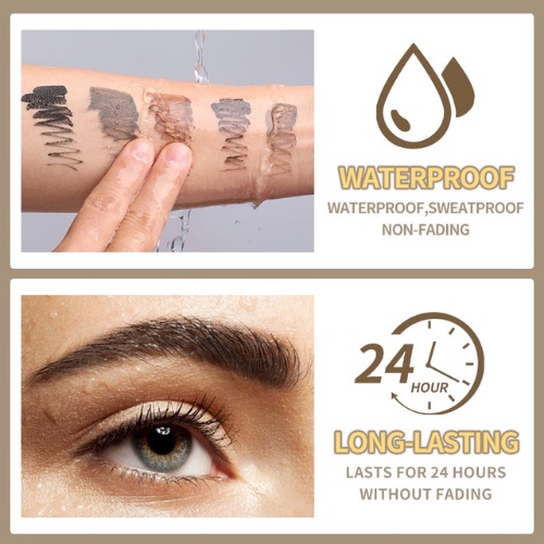 Gel Kẻ Lông Mày Chống Thấm Kimuse Waterproof Liquid Eyebrown