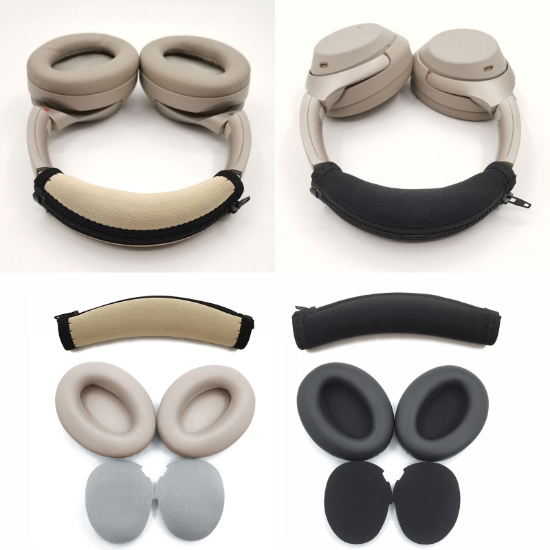 Cặp Mút Đệm Tai Nghe Mềm Mại Thoải Mái Cho Sony WH-1000XM3 Ốp