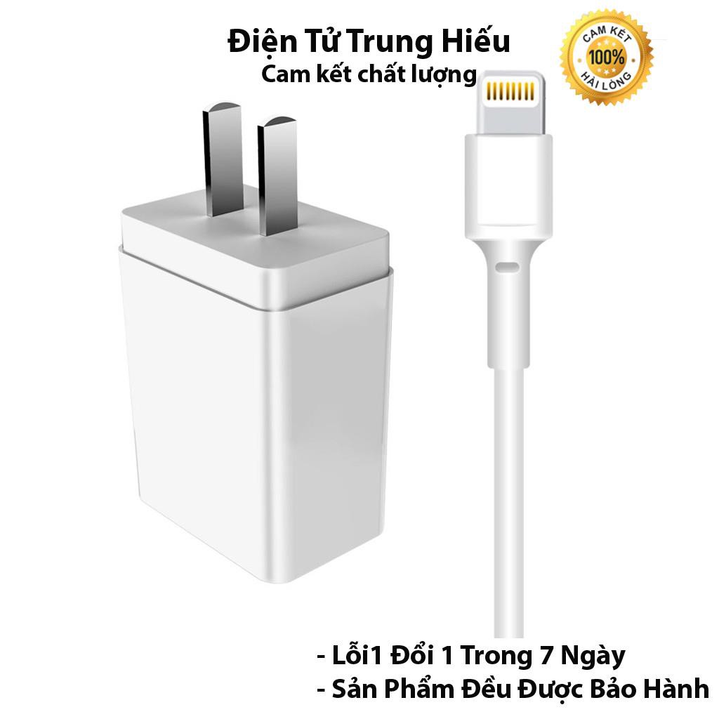 Bộ sạc Sendem Iphone B01 sạc nhanh độ bền cao, an toàn, Sạc ổn định 2.4A cho điện thoại  bảo hành 1 năm