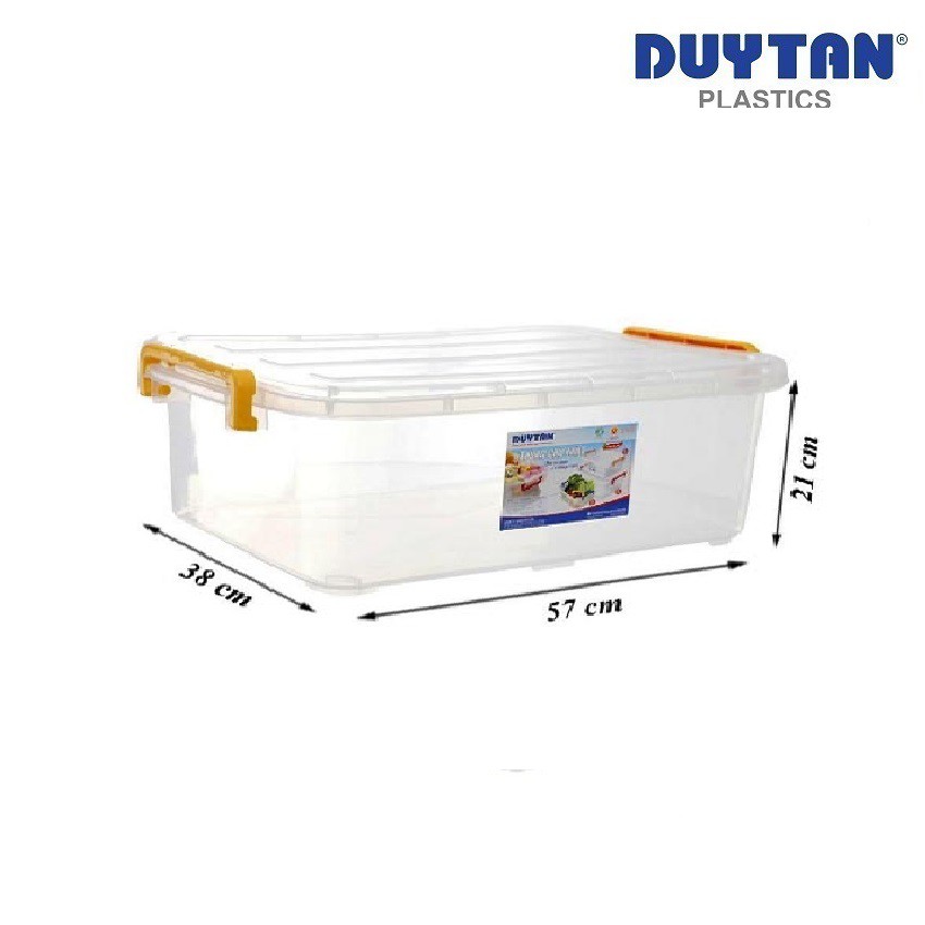 Thùng Nhựa Chữ Nhật Duy Tân 30 Lít - Kích thước 57 x 38 x 21 cm