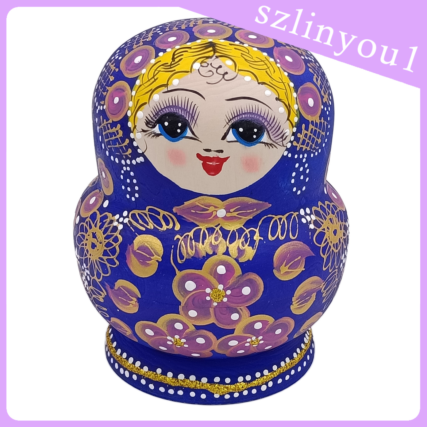 Bộ 10 Búp Bê Nga Matryoshka Bằng Gỗ