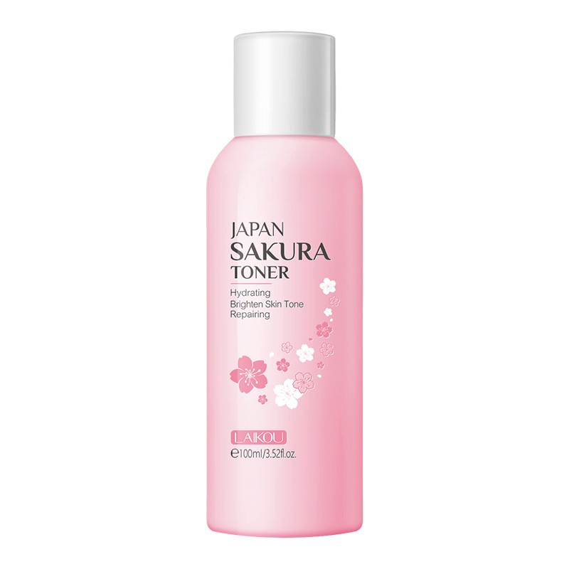 Toner dưỡng ẩm trắng da cân bằng độ PH Laikou Hoa Anh Đào Nhật Bản 100ml Sena beauty | BigBuy360 - bigbuy360.vn