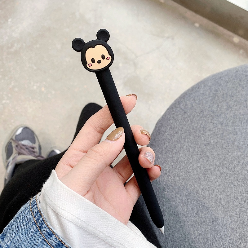 Bọc Silicone Mickey Minnie cho Apple Pencil 1/ 2 iPad Touch Pen Stylus