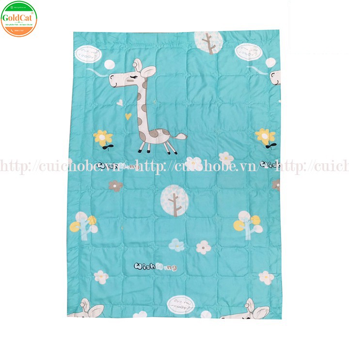 Chăn trần bông cho bé kích thước 80*130