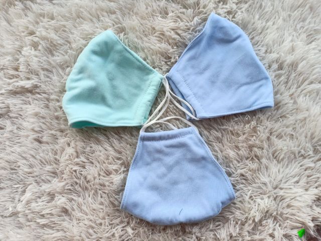 Khẩu trang vải cotton (vải may quần áo sơ sinh) size người lớn | BigBuy360 - bigbuy360.vn