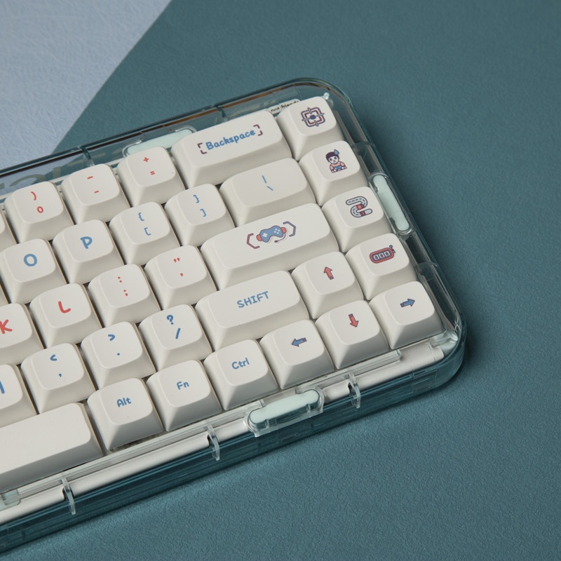 122 Key Video Arcade Keycap XDA Hồ sơ Phim hoạt hình Anime PBT Thuốc nhuộm phụ Bàn phím cơ học Keycap