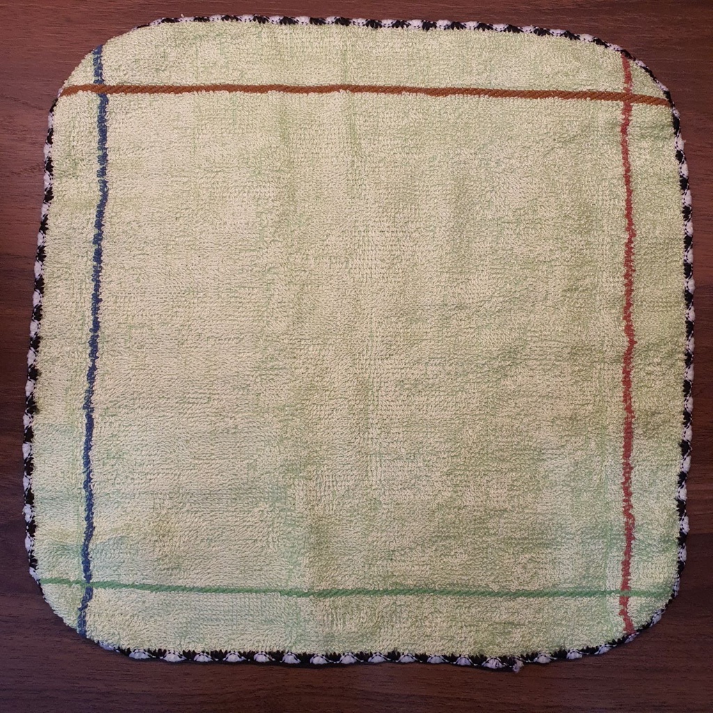 Khăn vuông baby siêu mềm lau miệng/ rửa mặt cho bé Cotton 95% - 26cmx26cm  #khanmamnon #soipha