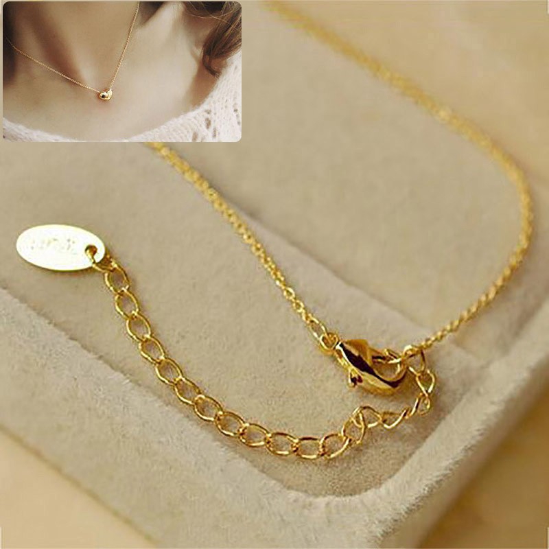 Vòng cổ Mặt Hình Trái Tim Thời Trang Cho Nữ