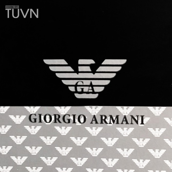 Ví nam da thật Giorgio Armani