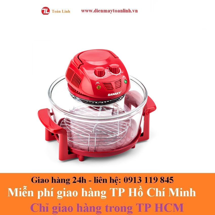 Lò nướng thủy tinh Sanaky VH-148T/D - Hàng Chính Hãng