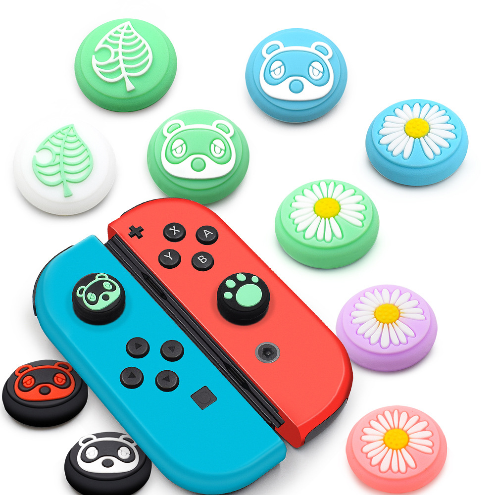 Set 2 Nắp Bảo Vệ Cho Máy Chơi Game Nintendo Switch Lite