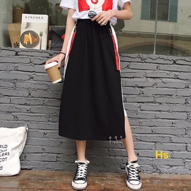 Chân váy chữ khuyên HSN086