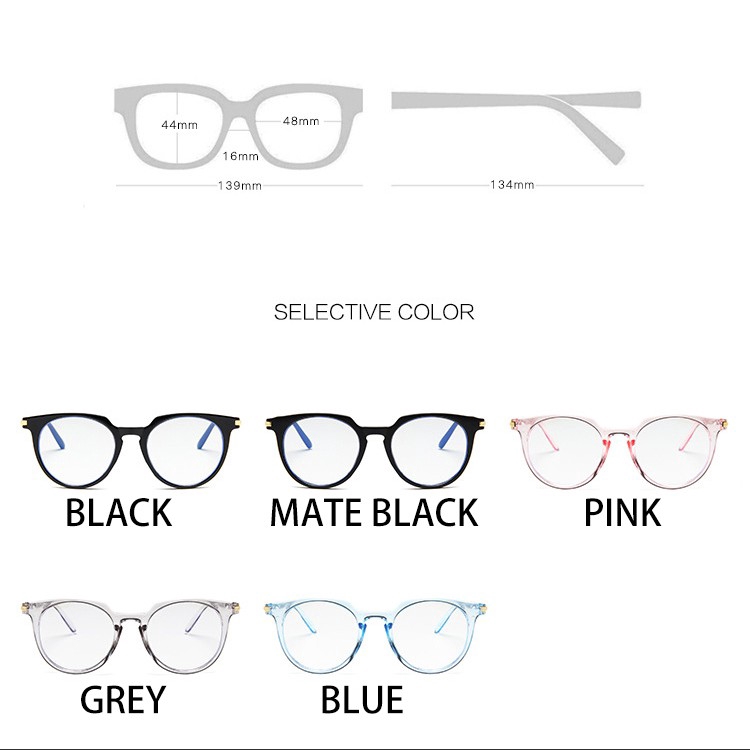 Mắt kính phong cách retro cho nữ