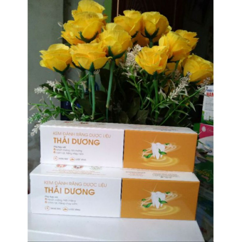 Kem đánh răng dược liệu Thái Dương 100g (chính hãng)