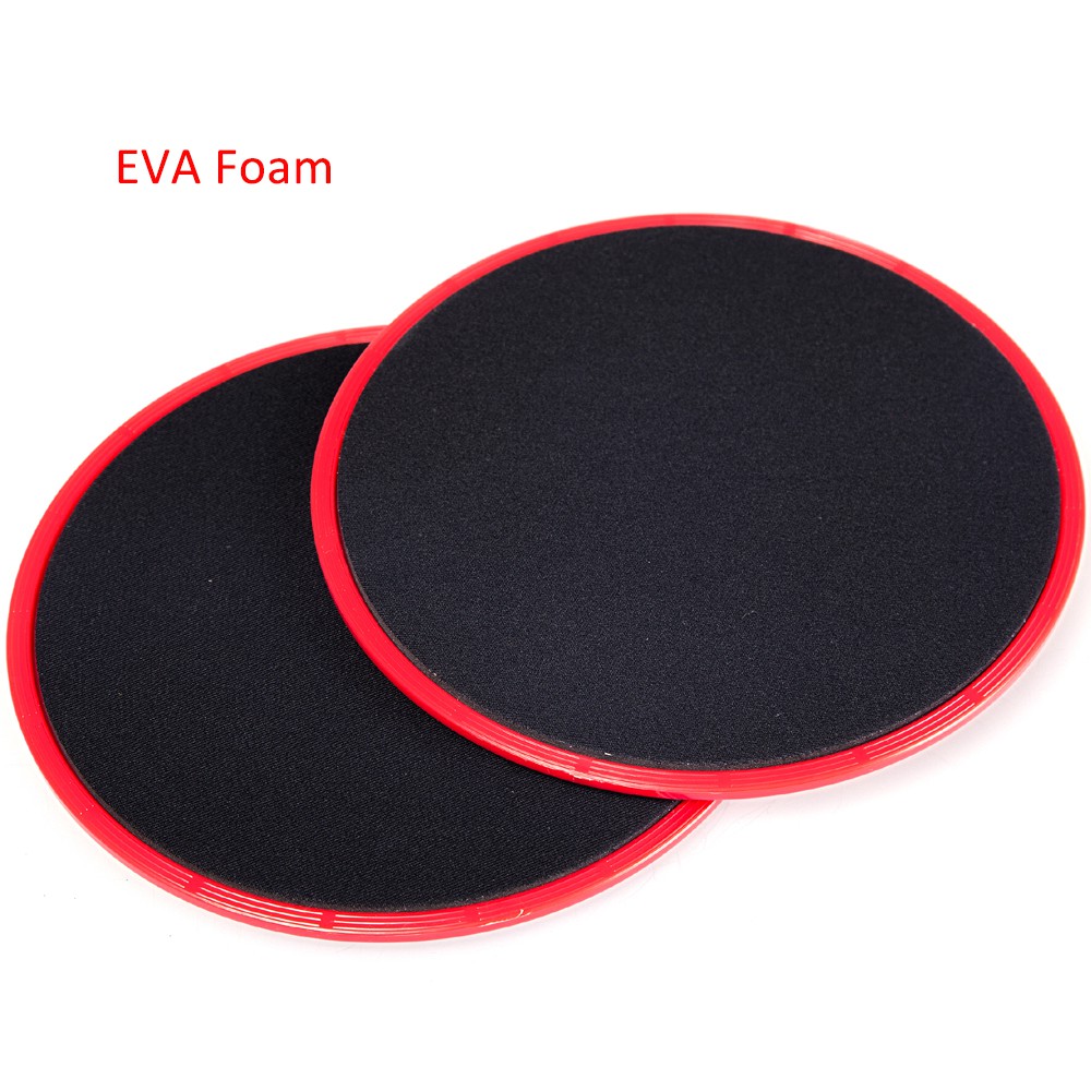 2Pcs/set Sliding Slider Gliding Discs Fitness Exercise Sliding Plate Yoga Gym Abdominal Core Training Exercise Equipment