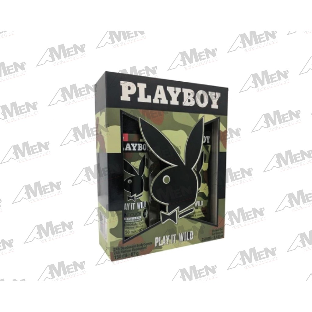 Xịt Khử Mùi Playboy Play It Wild 150ML