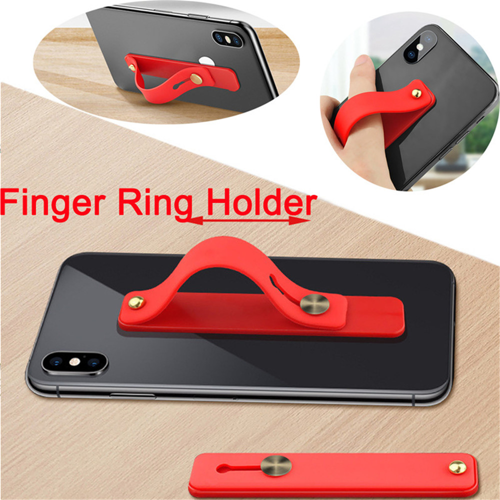 Multifunctional Universal Folding Push-pull Phones Holder Buckle Bracket Ring Stand Desktop