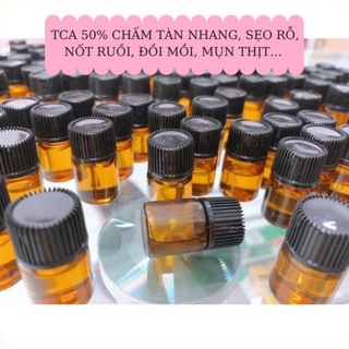 TCA 50% chấm tàn nhang, sẹo rỗ, nốt ruồi