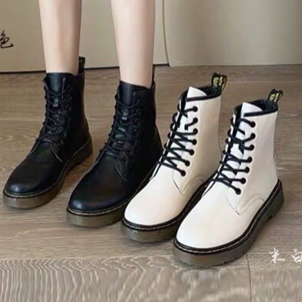 Bốt MARTIN phong cách ULZZANG cao cổ đế dày hàng chuẩn cao cấp