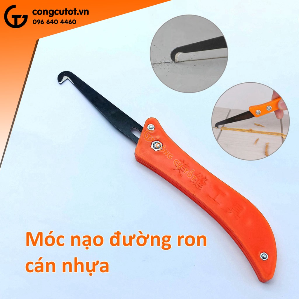 Dao cạo ron gạch - làm ron gạch cán gấp