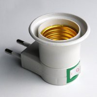 ĐUI ĐÈN XOÁY CÓ CÔNG TẮC CHÍNH HÃNG - NGỰA TRẮNG NGÀ