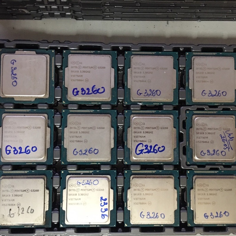 Bộ Vi Xử Lý  CPU G3930(Sk1151)- G1840 - G1850-G3250  - G3260 Sk 1150 Giá Rẻ Chuẩn