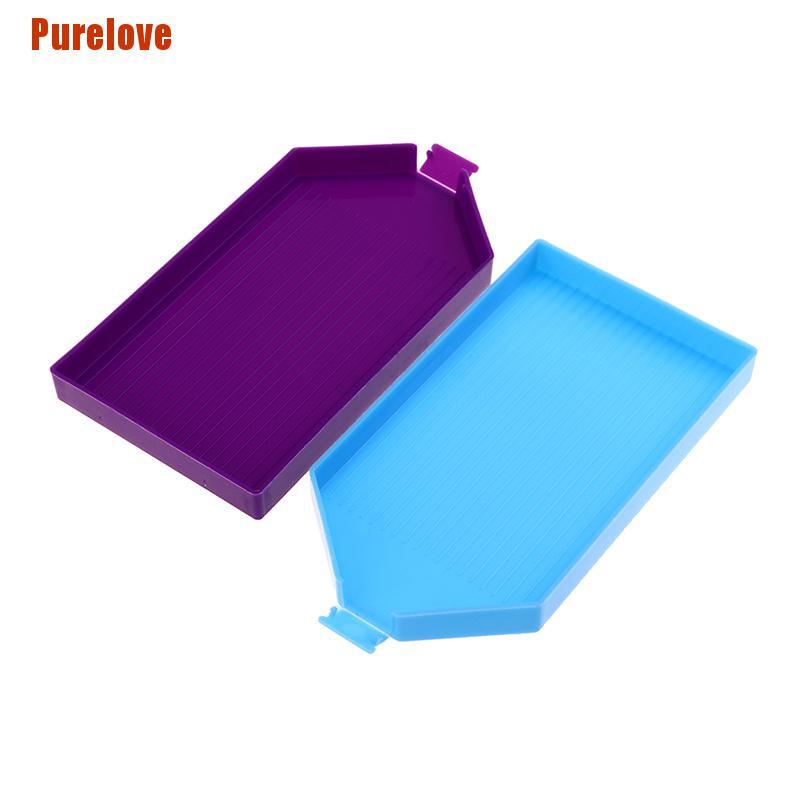 Khay Đựng Dụng Cụ Vẽ Tranh Đính Hạt Diy Bằng Pp Cỡ Lớn Tiện Dụng