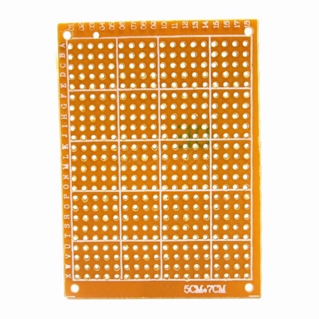 Test Board Hàn 1 Mặt 5x7cm - 8F12