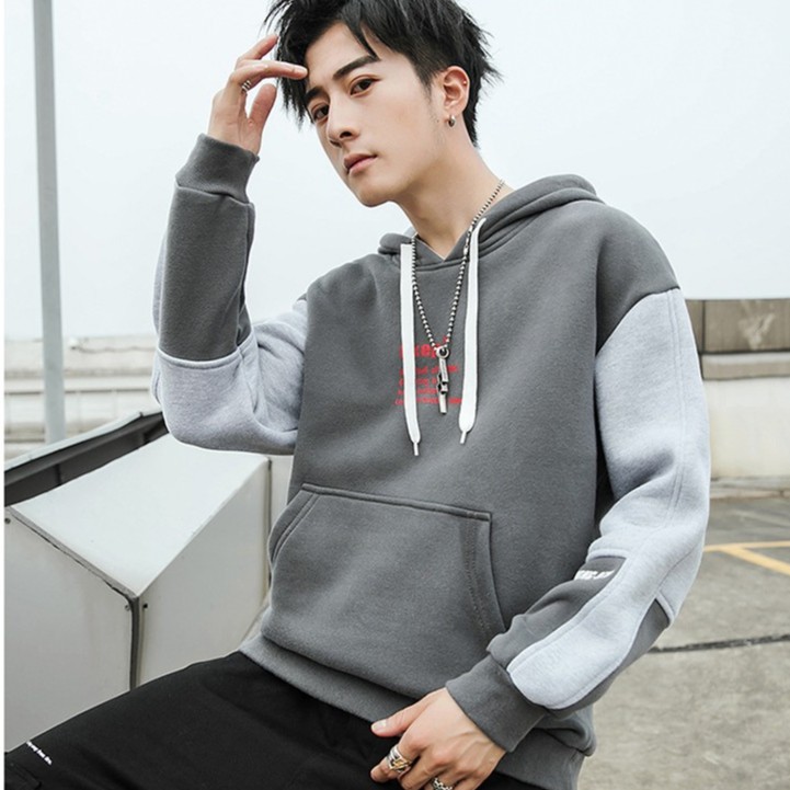 Áo hoodie nỉ nam có mũ thiết kế túi lớn in chữ KXEP cá tính thời trang STYLE MARVEN - AO TOP NAM 90000190