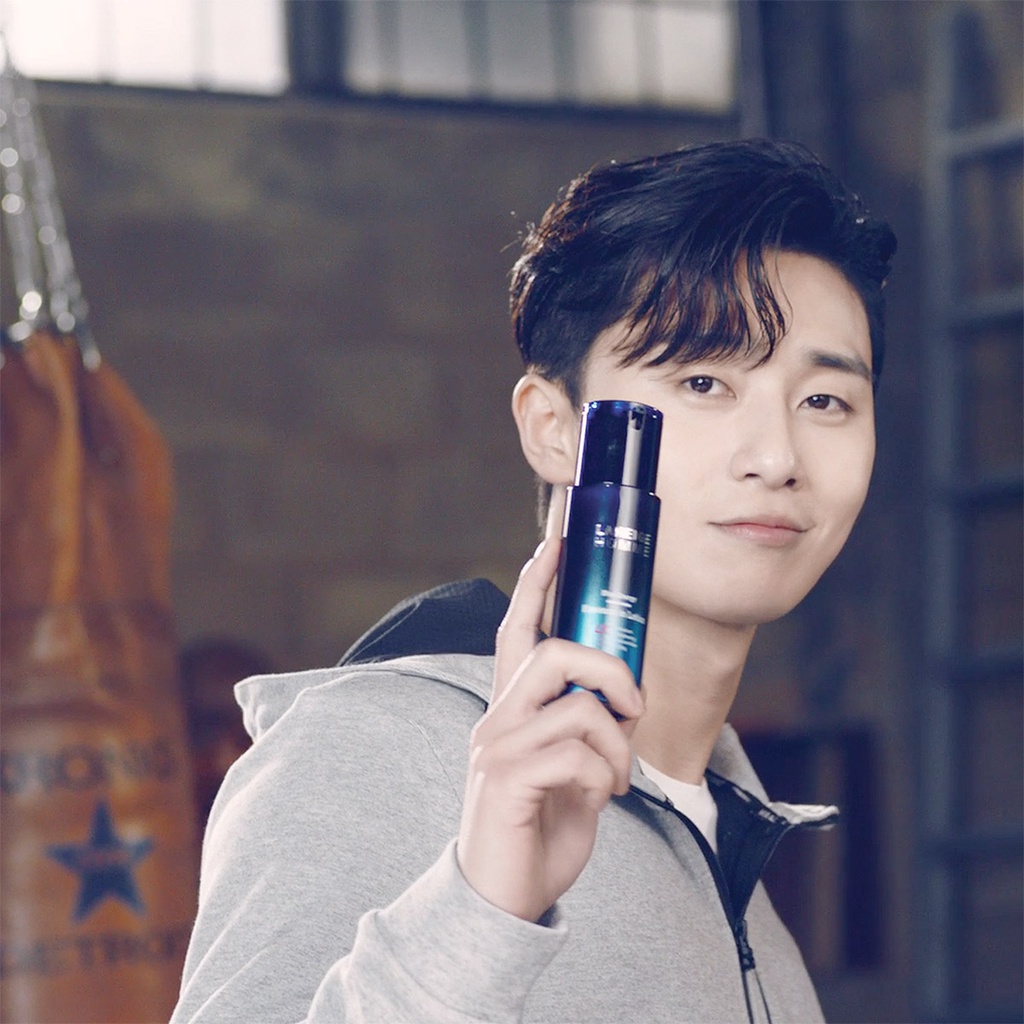 Toner và sữa dưỡng da Laneige Homme Blue Energy EX chăm sóc da đàn hồi hiệu quả