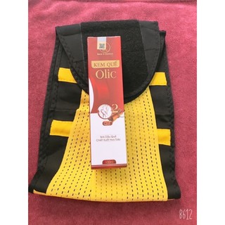 Kem tan mỡ olic tặng kèm đai định hình sinh nhiệt( bao check hàng cty giả hoàn tiền)