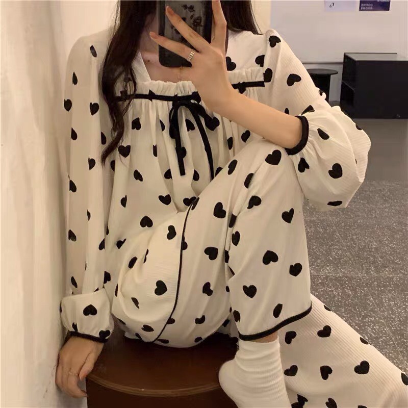 Bộ ngủ nữ bigsize SUNNY họa tiết xinh xắn