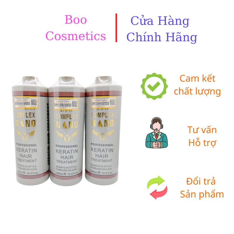 Kem Hấp Ủ tóc cao cấp Keratin Complex Nano 1000ml