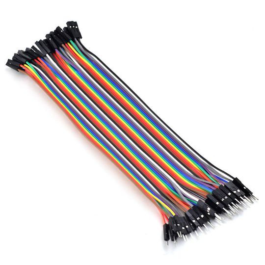 [40 Sợi ] Dây Cắm Breadboard Đực Cái 30cm 20cm 10cm (M-F Jumper Wire)