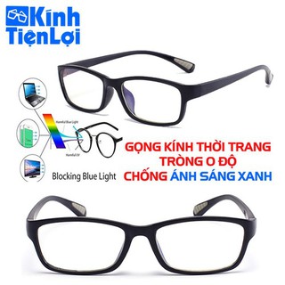 Gọng kính cận Kính chống ánh sáng xanh 0 độ Kính gọng nhựa bảo vệ mắt