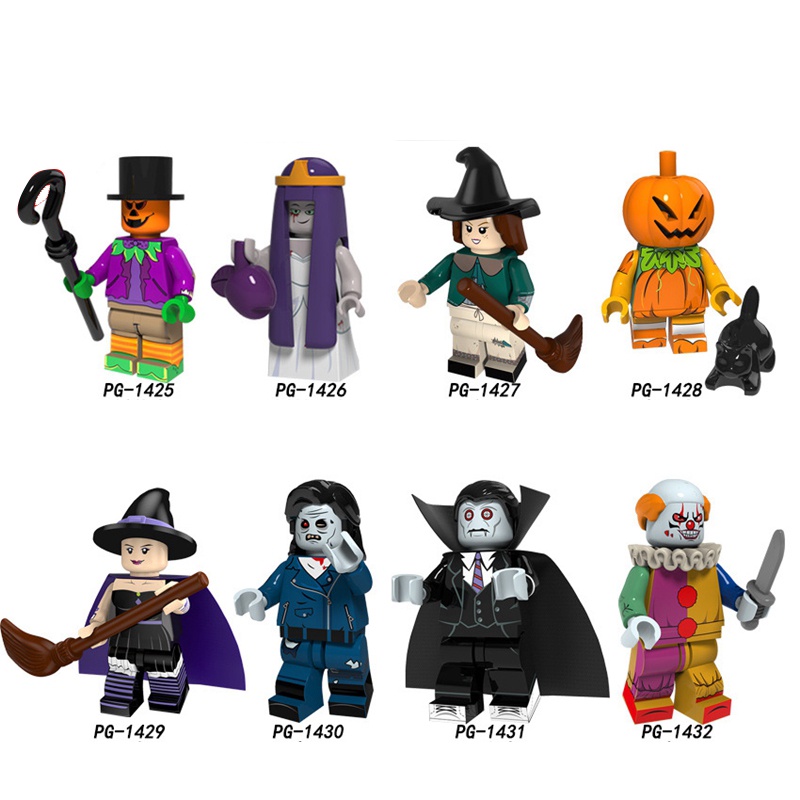 Mô Hình Lắp Ráp Nhân Vật Jack Bí Ngô Jason Màu Đen Cho Bé