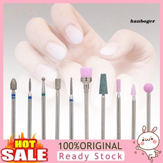 [Hàng mới về] Set 10 đầu phụ kiện mài móng tay chuyên dụng chất lượng cao